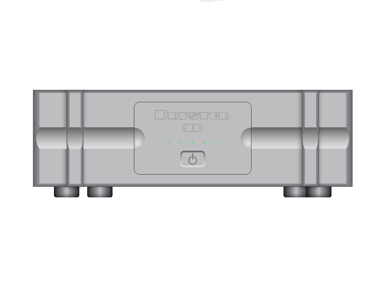 9B-3 3-channel black/silver