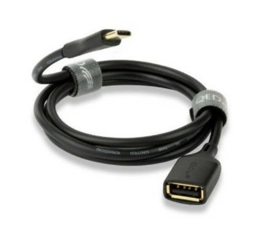 QE8191 2.0 USB С (M) - USB A (Female) 0.15m