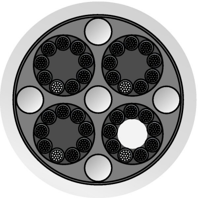 C-GNSSBW/30 Genesis Siver Spiral Bi-Wire Cable 30m (цена за 1м)