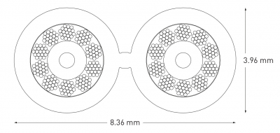 QE1325 XT25 Speaker Cable 50 m (цена за 1м)