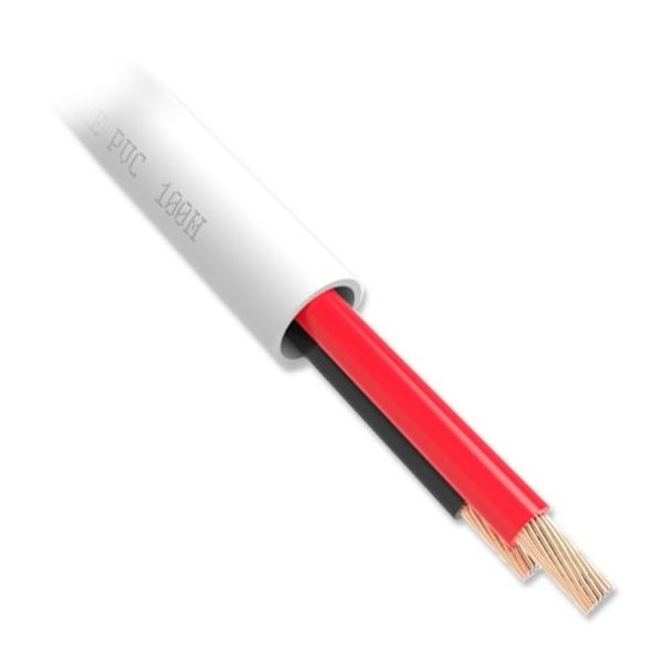 QE4135) QX16/2 300m WHITE PVC FLA (цена за 1м)