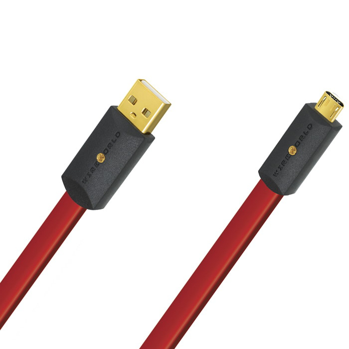 S2AM3.0M-8 Starlight 8 USB 2.0 A-Micro B Flat Cable 3m