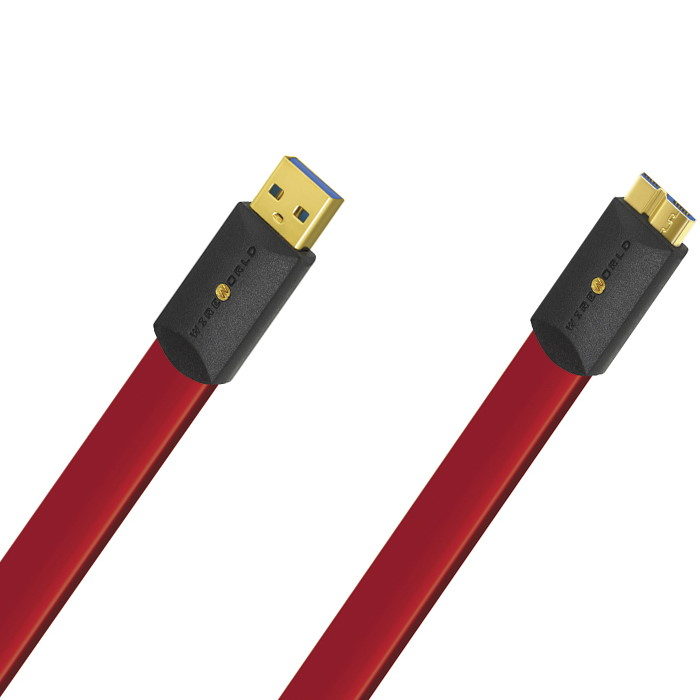 S3AM0.6M-8 Starlight 8 USB 3.0 A-Micro B Flat Cable 0.6m