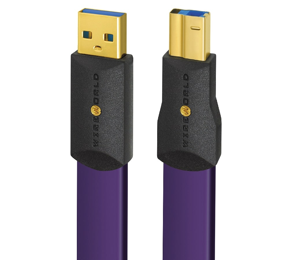 U3AB2.0M-8 Ultraviolet 8 USB 3.0 A-B Flat Cable 2.0m