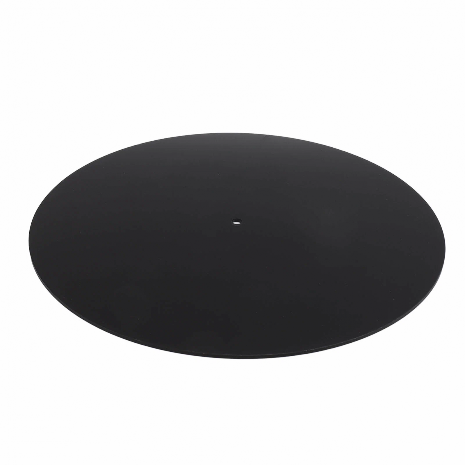 LEATher Platter Mat Black