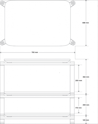 Rack T2 Supreme Medium